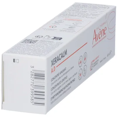 Концентрат Avene XeraCalm A.D заспокійливий для чутливих ділянок шкіри, 40 мл