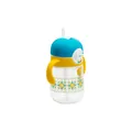 Поїльник Baby Team 5040 з силіконовою трубочкою та ручками, 300 мл