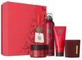 Набір Rituals The Ritual Of Ayurveda Gift Set M (Крем для тіла 100 мл + Скраб для тіла 125 мл + Гель для душу 200 мл + Ароматична свічка 140 г)