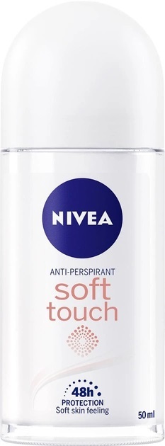 Дезодорант-антиперспирант шариковый Nivea Powder Touch Эффект Пудры 48h (82280), 50 мл