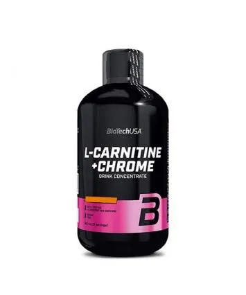 Жироспалювач Biotech L-Carnitine 35 000 + Chrome orange, 500 мл