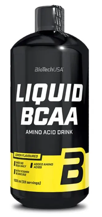 Амінокислоти Biotech Liquid BCAA lemon, 1л
