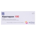 Кветирон 100 таблетки, п/плен. обол. по 100 мг №60 (10х6)