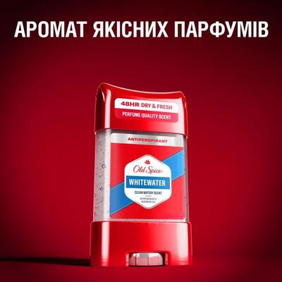 Дезодорант-антиперспирант гелевый Old Spice Whitewater 48h для мужчин, 70 мл