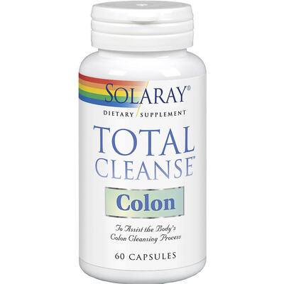 Комплекс для очищення кишечника Solaray Total Cleanse Colon, 60 капсул