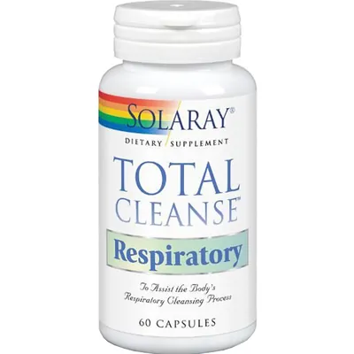 Комплекс для очищення органів дихання Solaray Total Cleanse Respiratory, 60 капсул