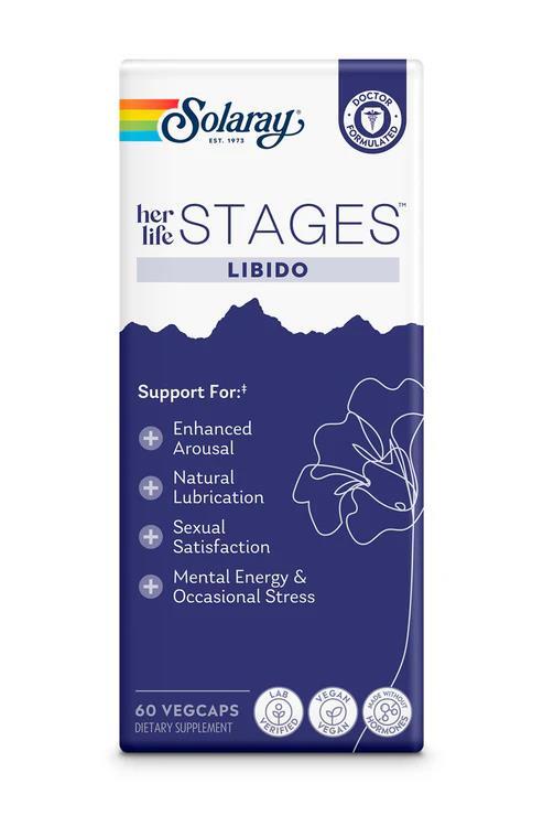 Комплекс для поддержки женского либидо Solaray Womens Health Libido, 60 капсул