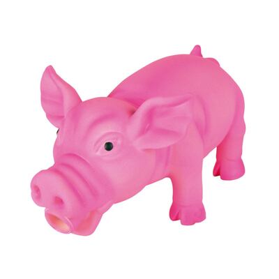 Игрушка для собак Trixie 35490 Поросенок со звуком латексный, 17 см