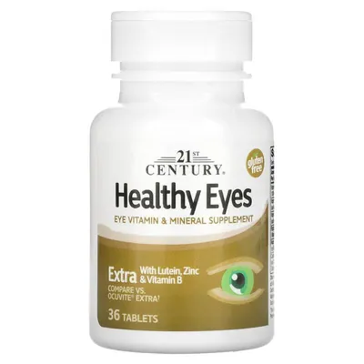 Вітаміни для очей 21st Century Healthy Eyes Extra, 36 таблеток
