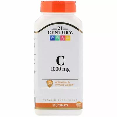 Вітамін С 21st Century Vitamin С 1000 мг, 110 таблеток