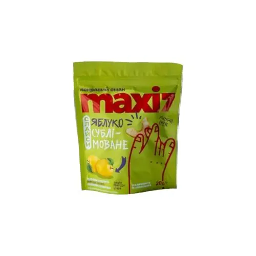 Яблуко сублімоване Maxi 7 слайси, 20 г