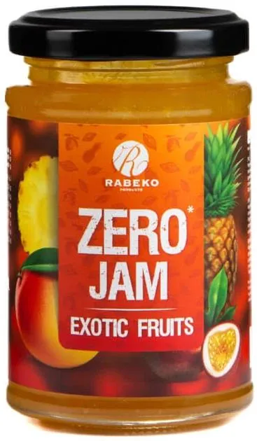 Джем Rabeko Zero Jam екзотичні фрукти, 225 г (скло)