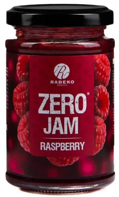 Джем Rabeko Zero Jam малина, 225 г (скло)