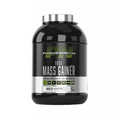 Гейнер Premium Nutrition Test Mass Gainer ваніль, 3 кг