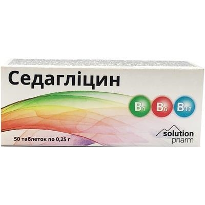 Седаглицин таблетки №50