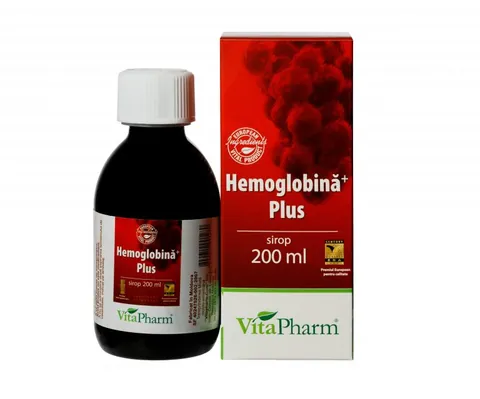 Гемоглобін плюс Vitapharm д/перор заст розчин по 200 мл у флак.