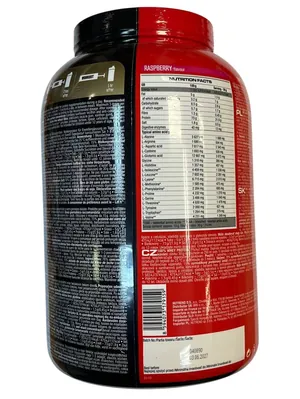 Протеїн сироватковий змішаний Nutrend 100% Whey Protein малина, 2250 г