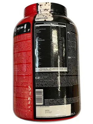 Протеїн сироватковий ізолят Nutrend Iso Whey Prozero печиво з кремом, 2250 г