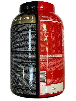 Протеїн сироватковий змішаний Nutrend 100% Whey Protein полуниця, 2250 г