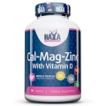 Кальций, Магний и Цинк Haya Labs Calcium Magnesium & Zinc With Vitamin D, 90 таблеток