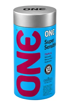 Презервативи ONE Super Sensitive ультратонкі, 12 штук