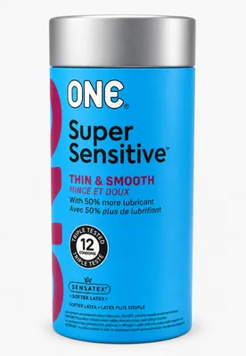 Презервативи ONE Super Sensitive ультратонкі, 12 штук