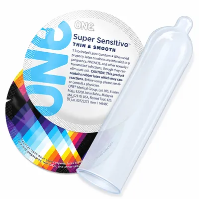 Презервативи ONE Super Sensitive ультратонкі, 12 штук