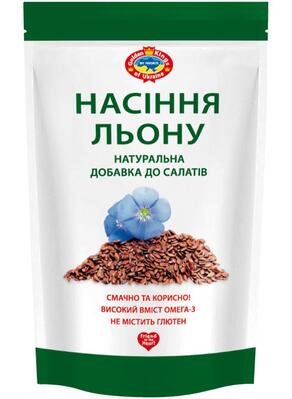 Лена семена Golden Kings of Ukraine в мягкой упаковке, 100 г