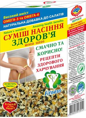 Смесь семян Здоровье Golden Kings of Ukraine, 100 г