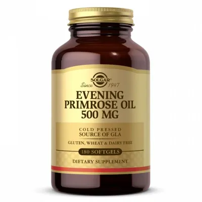 Примули вечірньої олія Solgar Evening Primrose Oil 500 мг м'які капсули №180