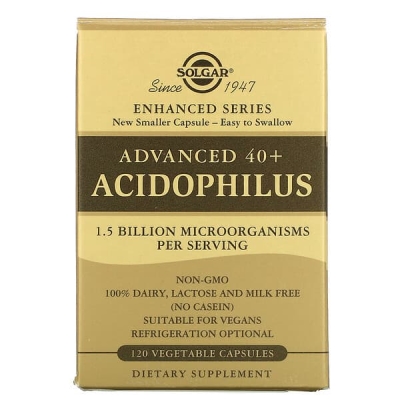 Solgar Пробіотики Advanced 40+ Acidophilus, 120 капсул