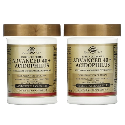 Solgar Пробіотики Advanced 40+ Acidophilus, 120 капсул