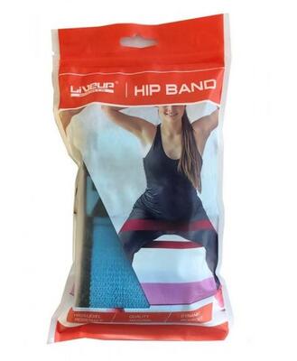 Резинка для фитнеса LiveUp Hip Band LS3629-L