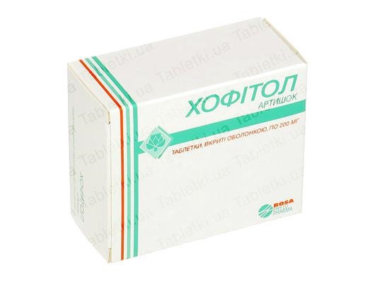 Хофитол таблетки, п/о №180 в тубах