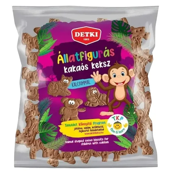 Печиво Detki Allatfiguras keksz дитяче Зоологічне з бананом, 160 г