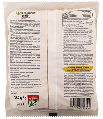 Печиво Detki Allatfiguras keksz дитяче Зоологічне з бананом, 160 г