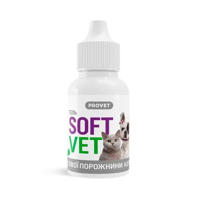 Гель ProVET SoftVet для гігієни ротової порожнини у собак і котів, 15 мл