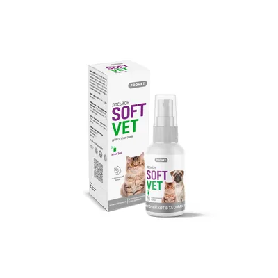 Лосьйон ProVET SoftVet для гігієни очей котів і собак, 30 мл