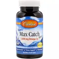 Омега-3 для підлітків Carlson Labs Teens Max Catch Minis смак лимон, 60 желатинових міні капсул