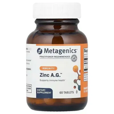 Цинк А.Г. Metagenics Zinc A.G. таблетки №60
