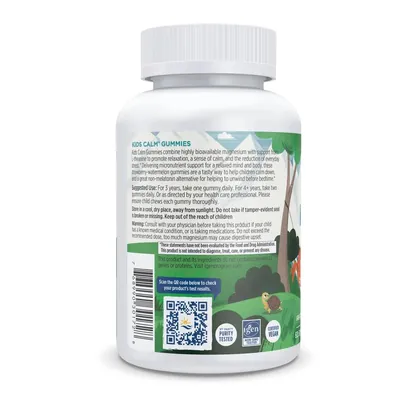 Вітаміни для спокою Nordic Naturals Kids Calm для дітей смак полуниці та кавуна, 60 жувальних цукерок
