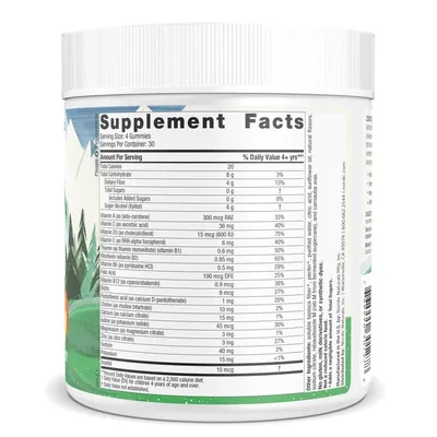 Мультивітаміни для дітей Nordic Naturals Kids Multi без цукру, апельсин та лимон, 120 жувальних цукерок