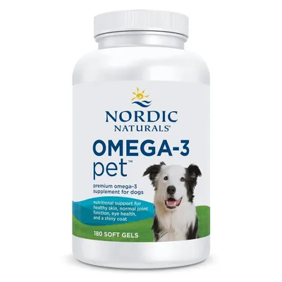 Омега для собак Nordic Naturals Omega-3 Pet, 180 гелевих капсул