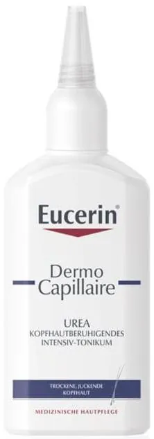 Тонік Eucerin DermoCapillaire 5% Urea Intensive Moisturizer Інтенсивний зволожуючий для сухої та подразненої шкіри голови (69658), 100 мл
