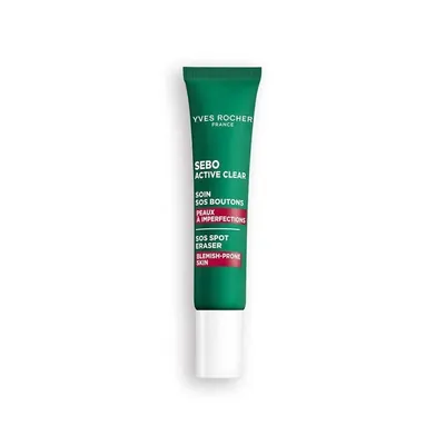 SOS-засіб для обличчя Yves Rocher Sebo Active Clear від прищів для проблемної шкіри, 10 мл