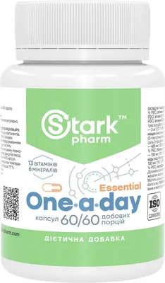 Мультивітамінний комплекс Stark Pharm One-a-Day Essential, 60 капсул