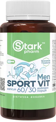 Мультивітаміни для чоловіків Stark Pharm Sport Vit Men, 60 капсул