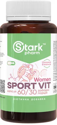 Мультивітаміни для жінок Stark Pharm Sport Vit Women, 60 капсул