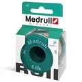 Пластир медичний Medrull Silk на шовковій основі, котушка, 2,5 см x 500 см, 1 штука