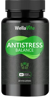 Антистрес комплекс Wella Vita Antistress balance, 60 капсул